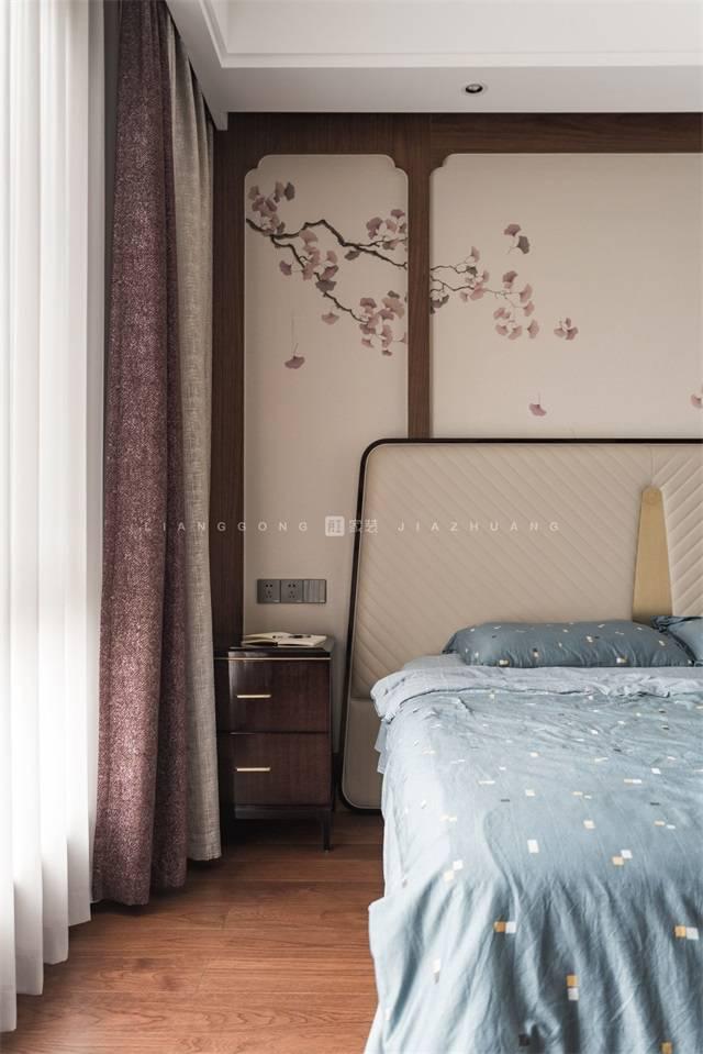 新中式风格卧室装修效果图